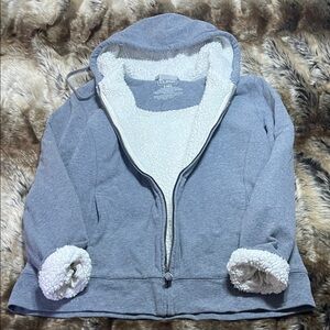 L.L. Bean Heather Gray Hoodie